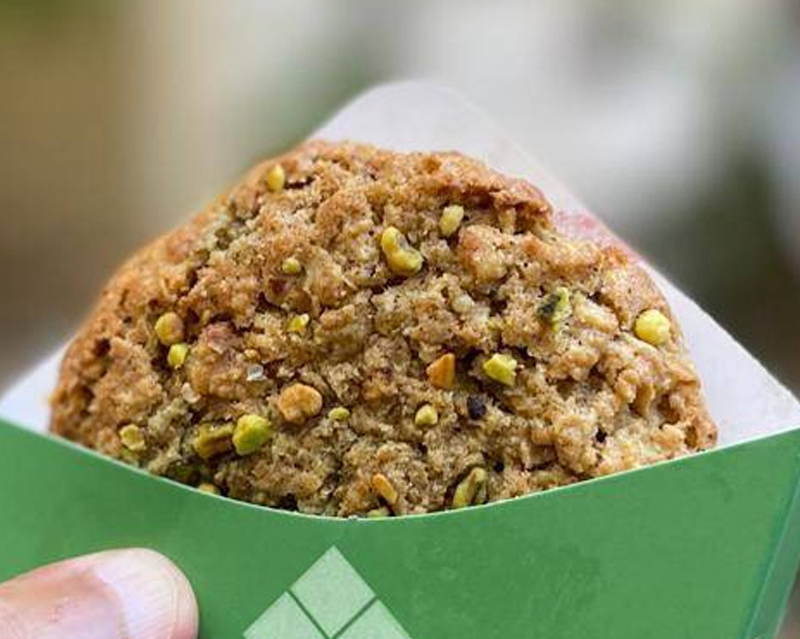 Pistachio Oats Cookie